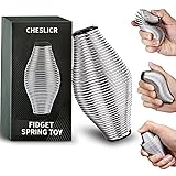 CHESLICR Metal Fidget Spring Toys Adults, 20LB