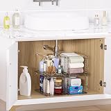Vtopmart 4 Pack Stackable Clear Acrylic Drawers with Handles 30.5x19x17.8 cm view 2