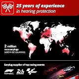 Alpine F1 Earplugs Reusable Hearing Protection 22dB CE UKCA Certified Soft view 5