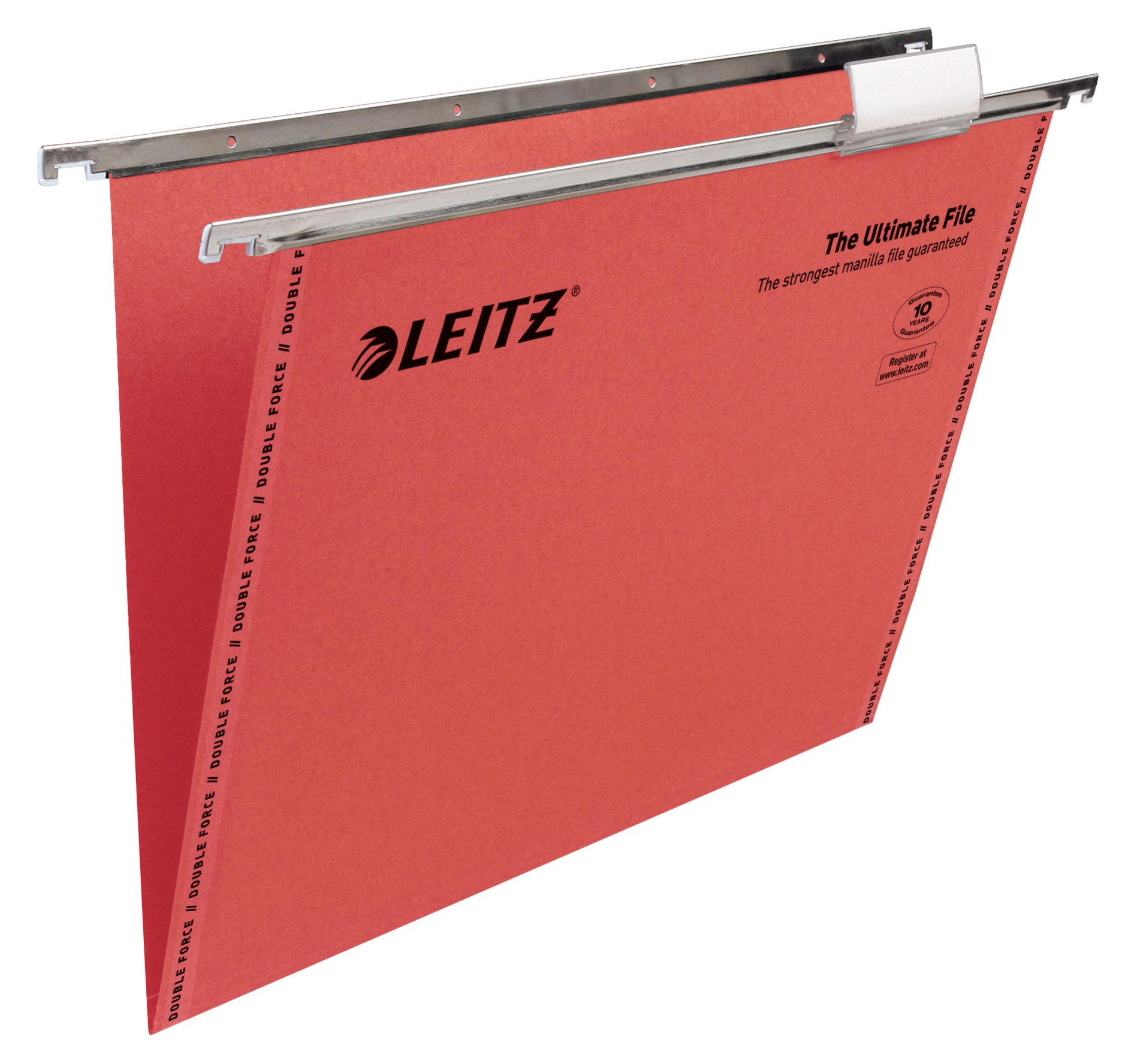 Leitz Ultimate 1742 A4 V Base Suspension File (Pack of 50) - Red