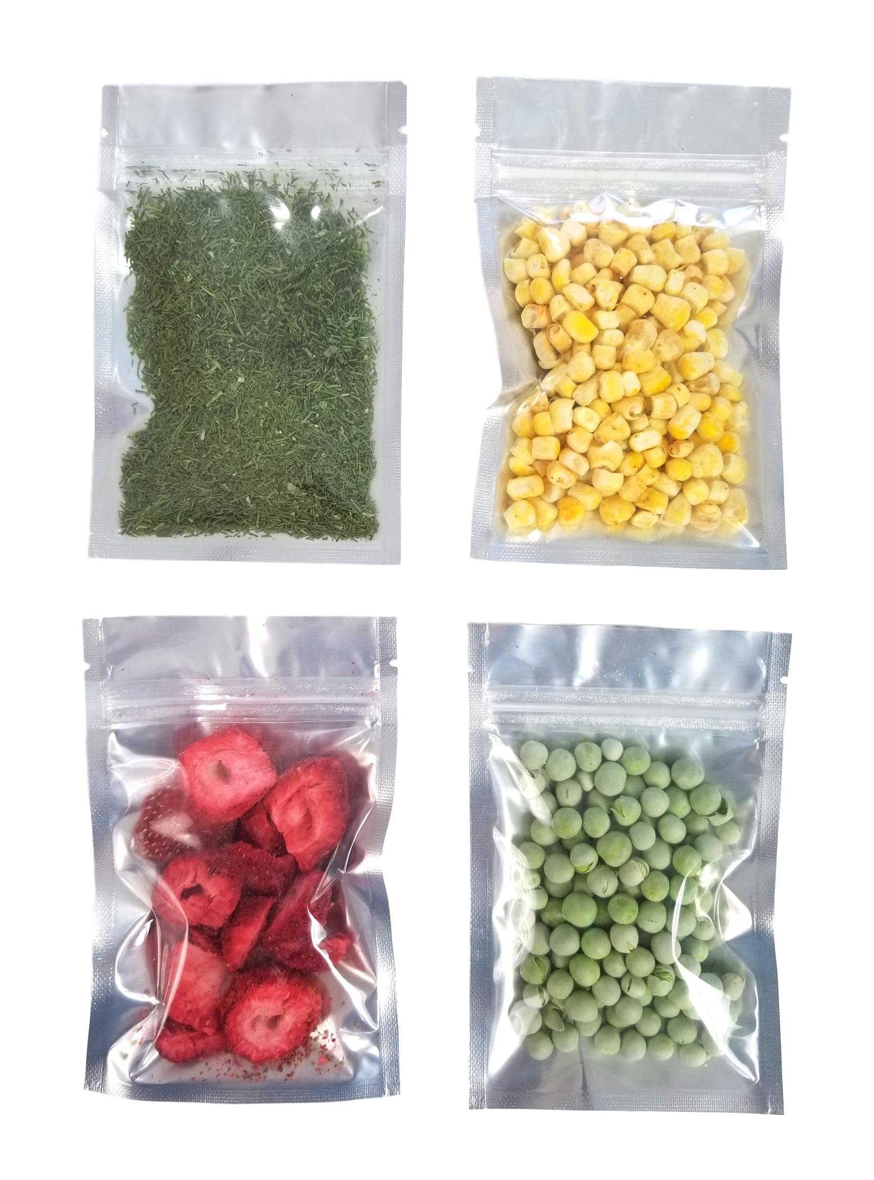 Mylar Bags, Clear Front Resealable 5 Mil 5"x8"x3