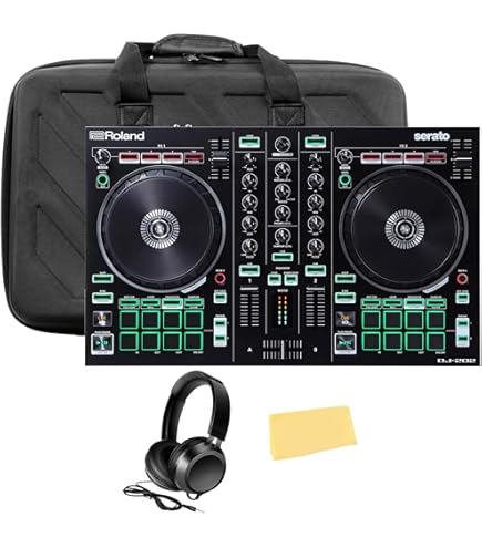 Amazon.com: Roland DJ-202 Compact DJ Controller | 2-Channel, 4