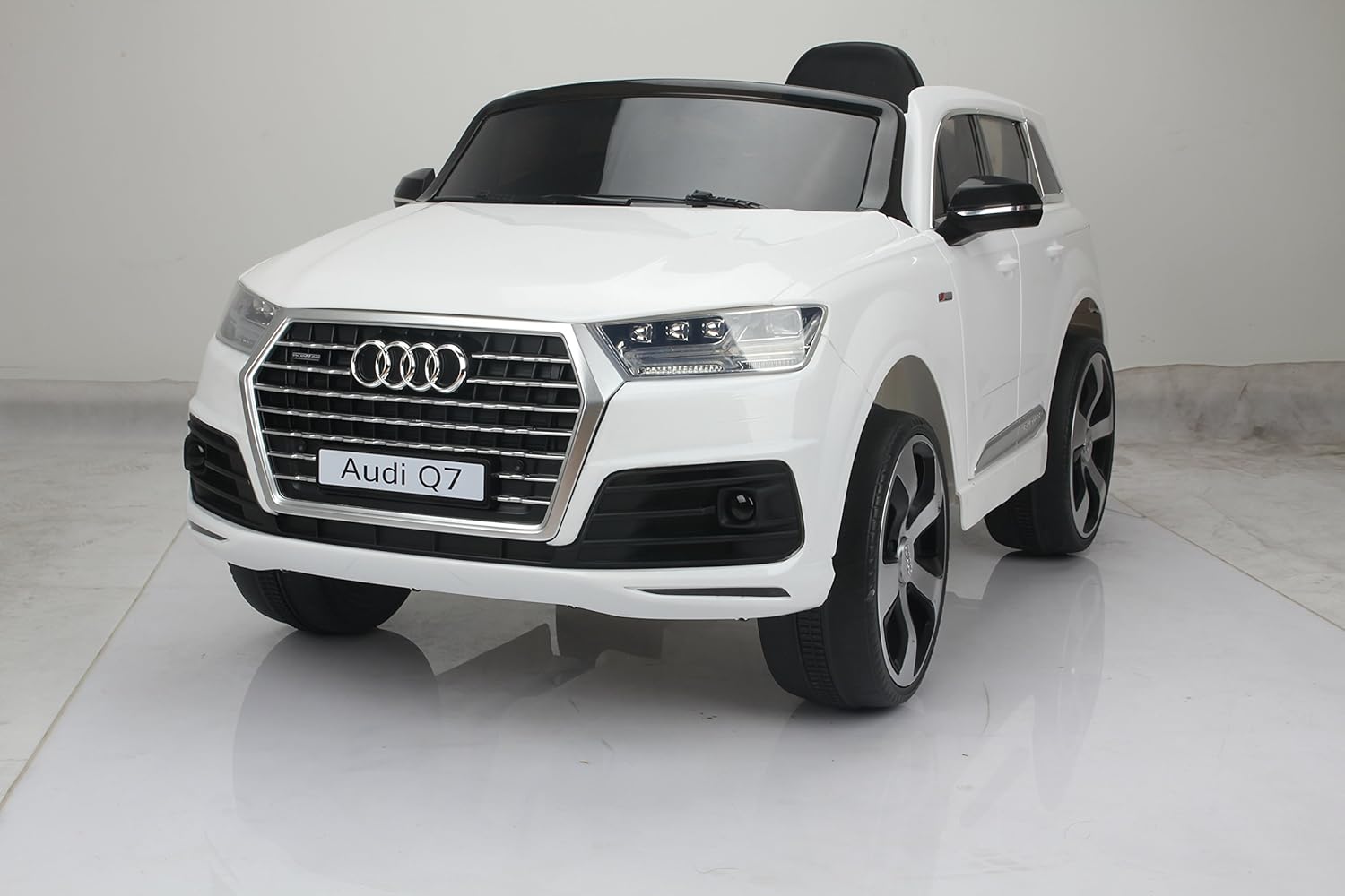 Kids Electric Ride On Jeep Car Licensed Audi Q7 12v White Kid Ride On Remote Car Electric Battery Powered
