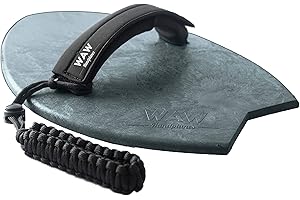 WAW HANDPLANES WAW Badfish Bodysurfing Handplane, Handboard, Body Surf Plane, Hand Surfer, Hand Paddle, Recycled Ocean Plastics