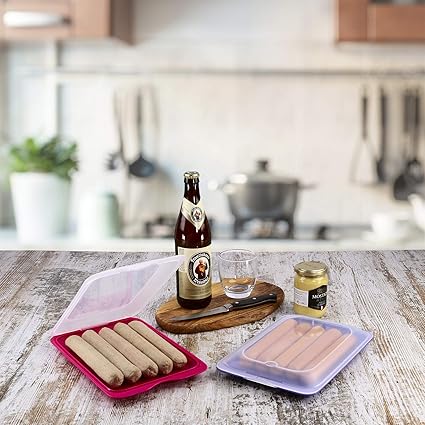 PracticFood - Lote de 5 Porta Embutidos y Alimentos Sistema Fresh ...