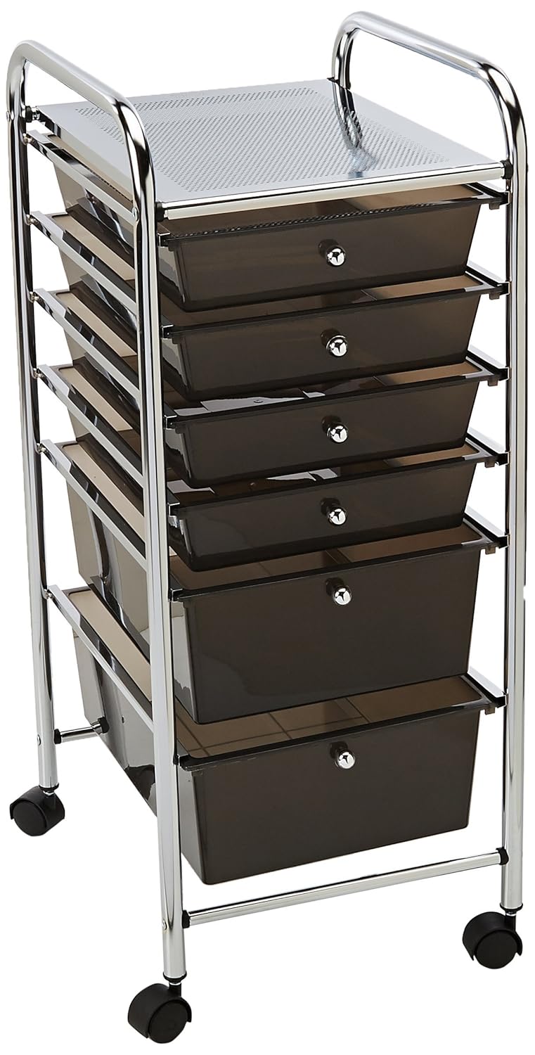 Best 15 Inch Deep Metal Kitchen/Office Cart