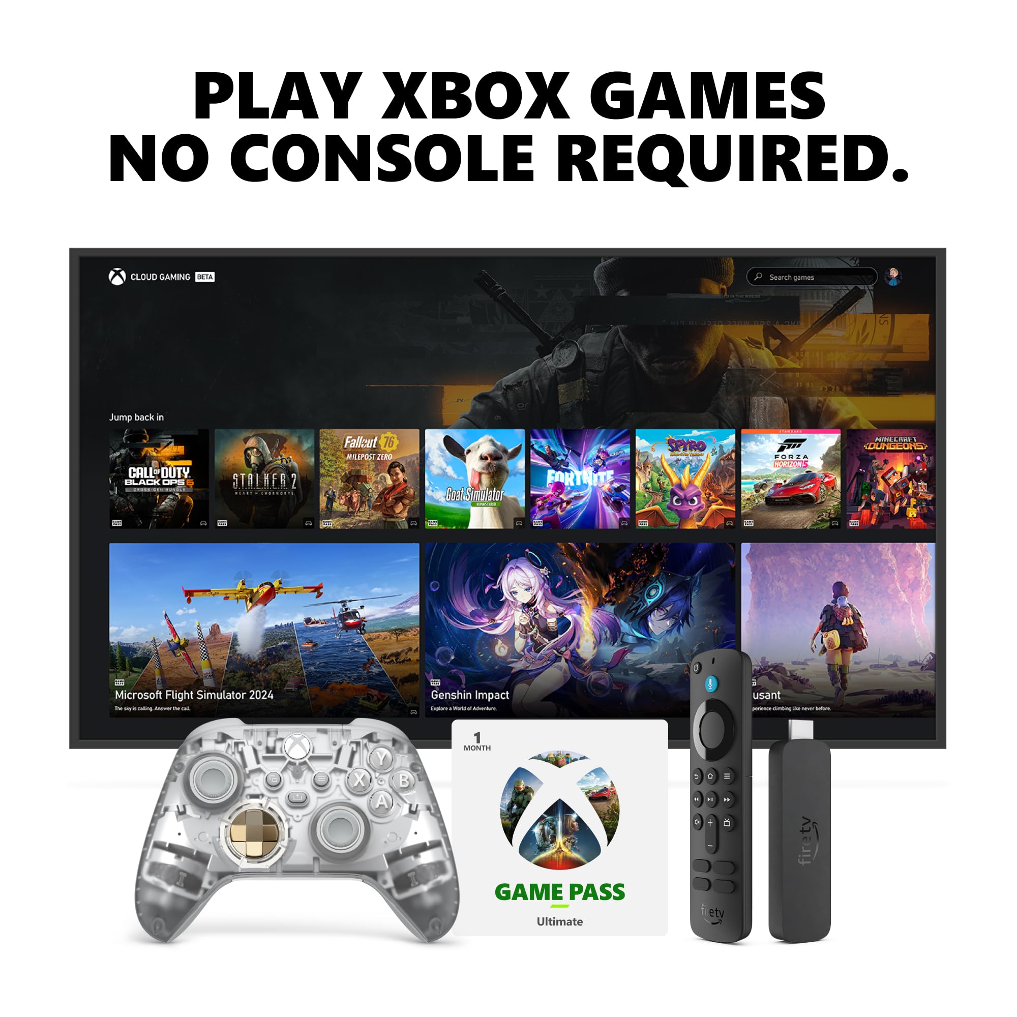 Xbox Amazon Fire TV Stick 4K, Ghost Cipher Special