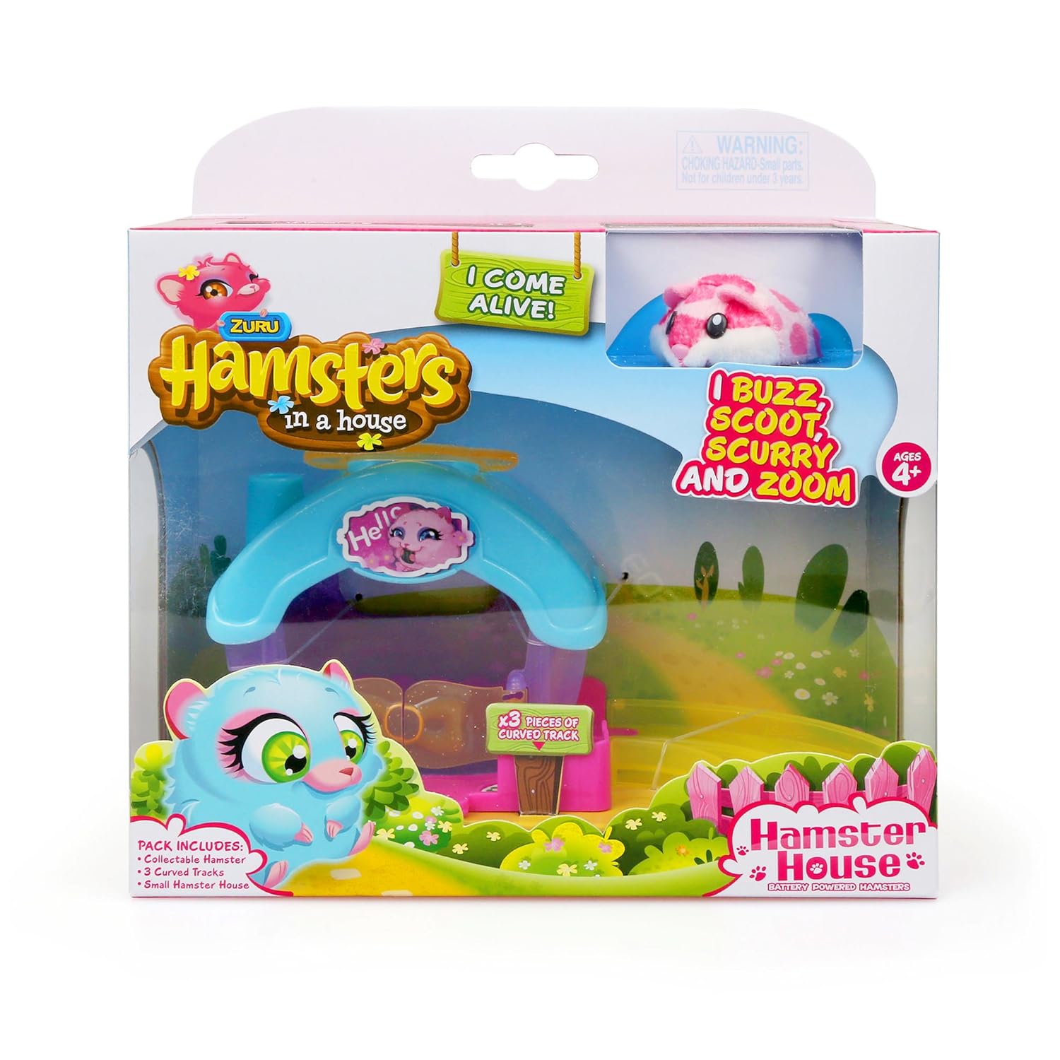 hamster in a house toy