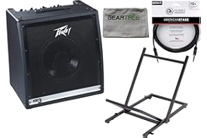 PV Peavey KB3 50-Watt Keyboard Amplifier w/Cable, Amp Stand, and Cloth