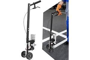 SFTPO Marking Paint Wand, Industrial Two Wheel Striping Paint Sprayer, Paint Sticks for Line Paint Stripe Ground, Sports Field, Parking Lot, Work with Inverted Marking Spray Paint (T-Tip Nozzle)