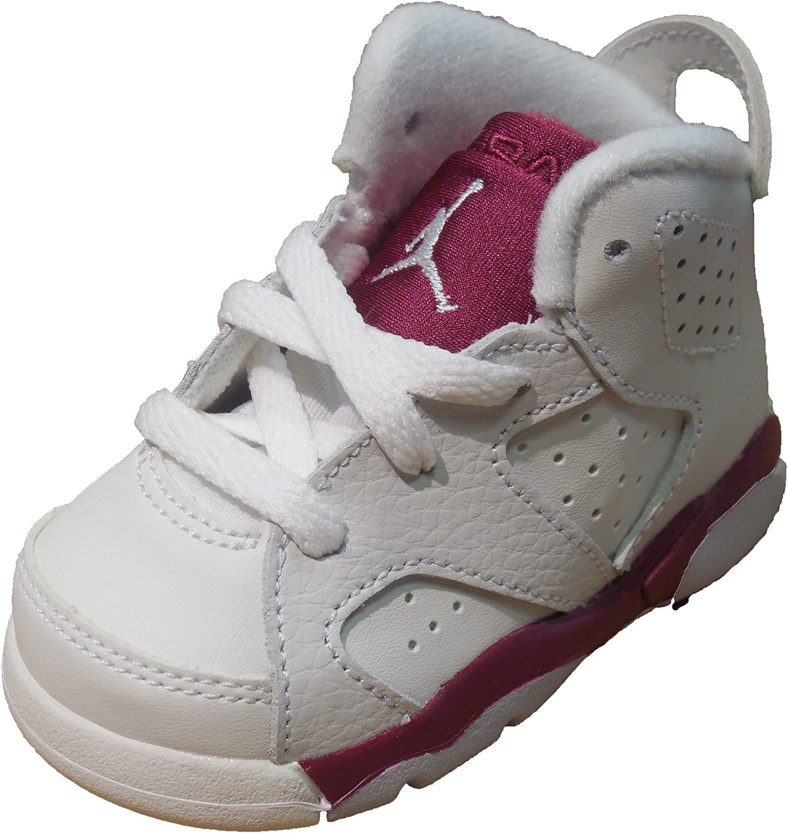 Jordan Retro 6-Toddler-Maroon 6-384667-116 (10C)