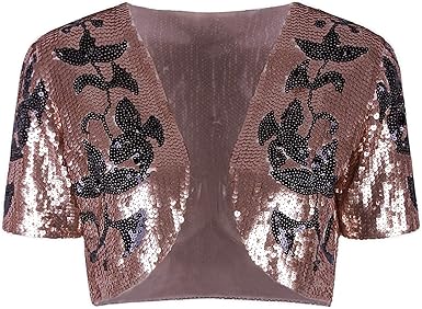 cropped jackets for evening dresses