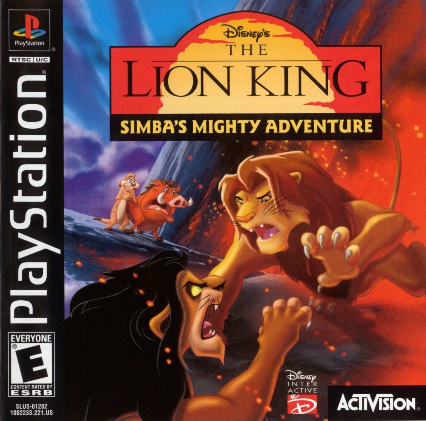 Lion King 2 Simba's Mighty Adventure PlayStation PlayStation