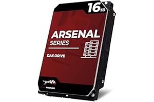 Water Panther WP Arsenal 16TB SATA 7200RPM 3.5-Inch DAS Hard Drive (Renewed)