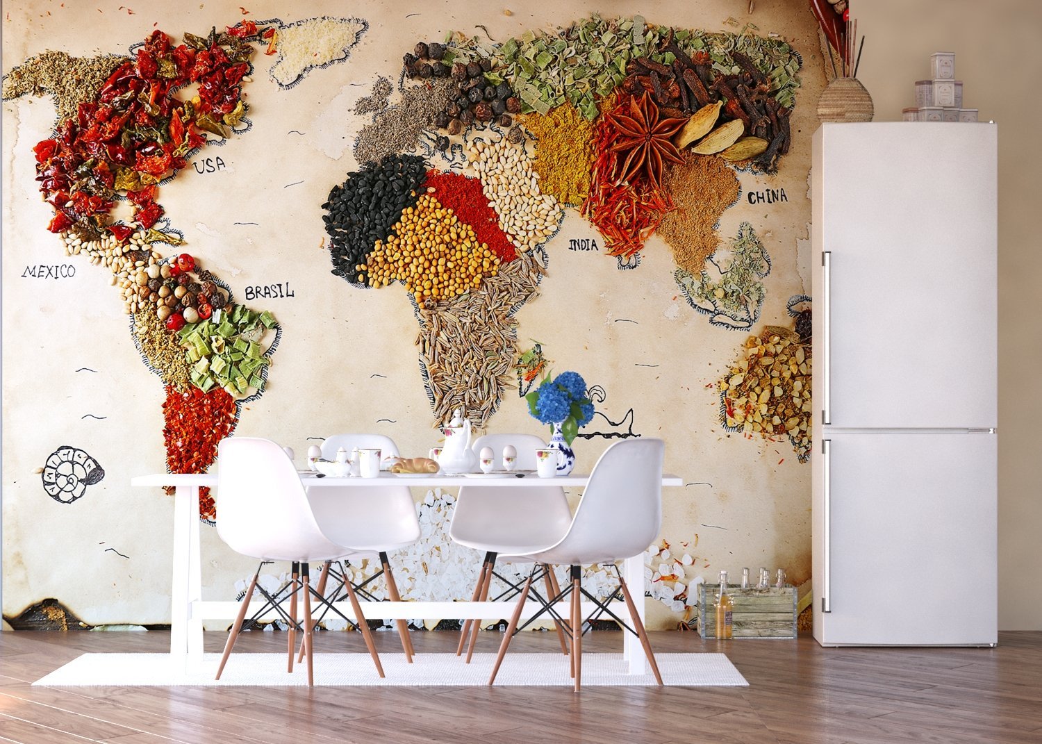 AG DESIGN Photo Wallpaper/Giant Wall Poster, Non-Woven, Multi-Colour, 360 x 270 cm/142 x 106-Inch