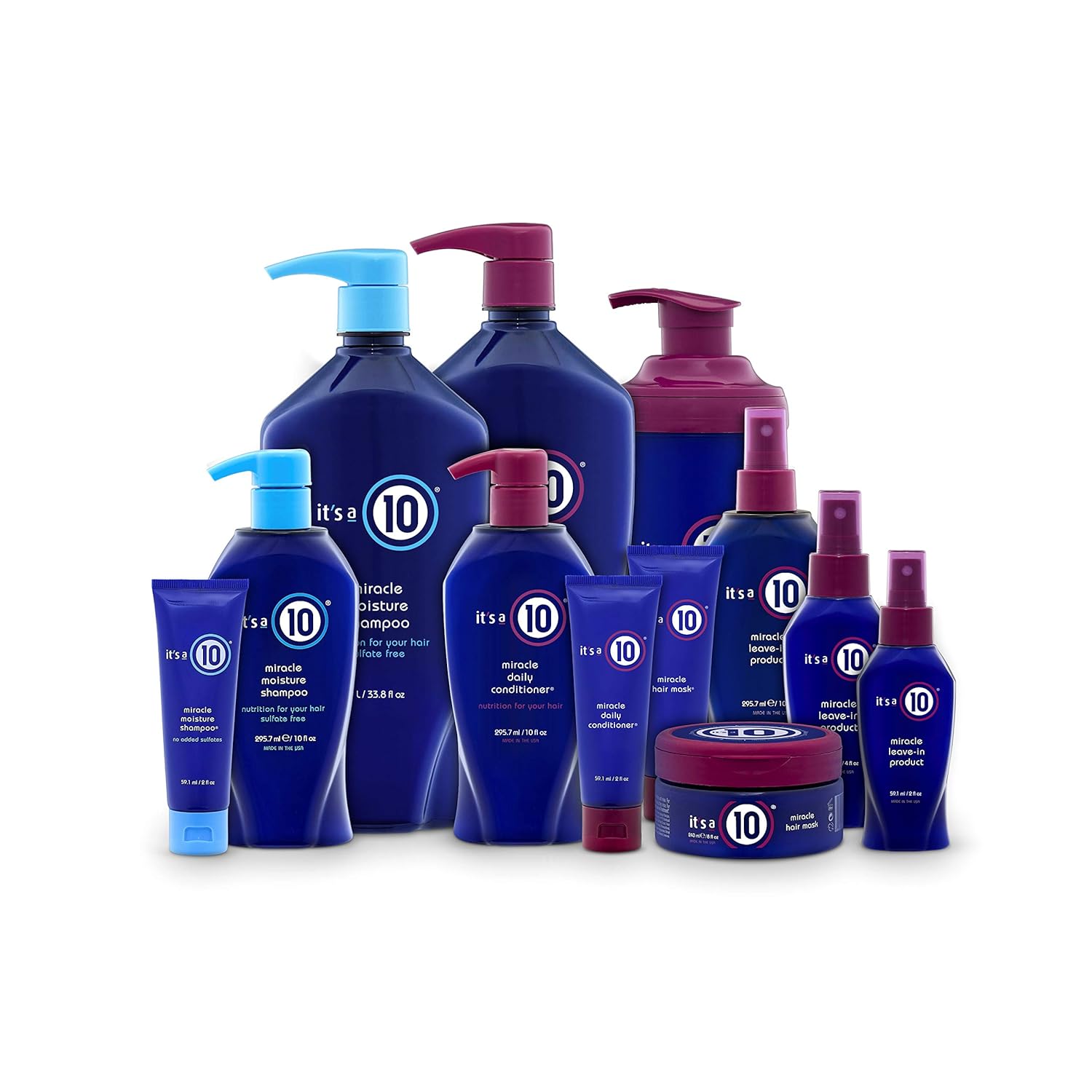 It's a 10 Haircare Miracle Leave-In product, 10 fl. oz. (Pack of 1) : Standard Hair Conditioners : Health & Personal Care