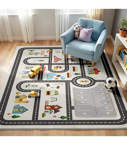 Tappeto Per Cameretta Con Motivo Astratto E Nappe Multicolore 140 X 200 Cm Alakol 82572127