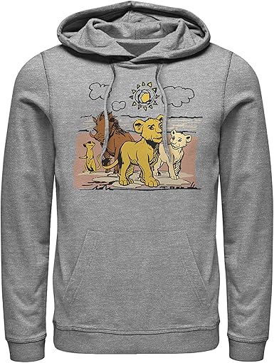 lion king mens hoodie