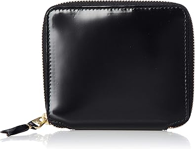 Amazon コム デ ギャルソン 二つ折り財布 ミラーインサイド Sa2100mi ブラック ゴールド 並行輸入品 Comme Des Garcons コムデギャルソン 財布