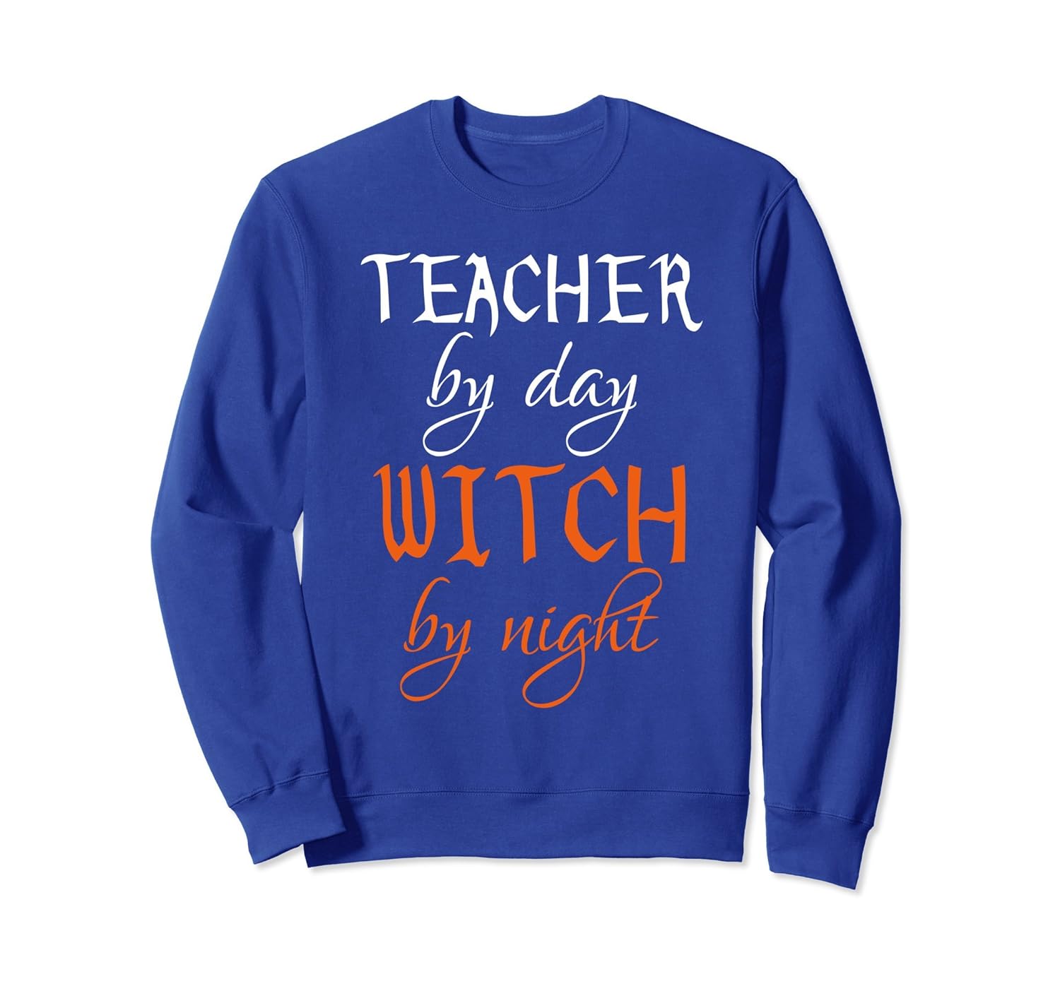 Funny Witch Halloween Sweatshirt For Teacher-ANZ