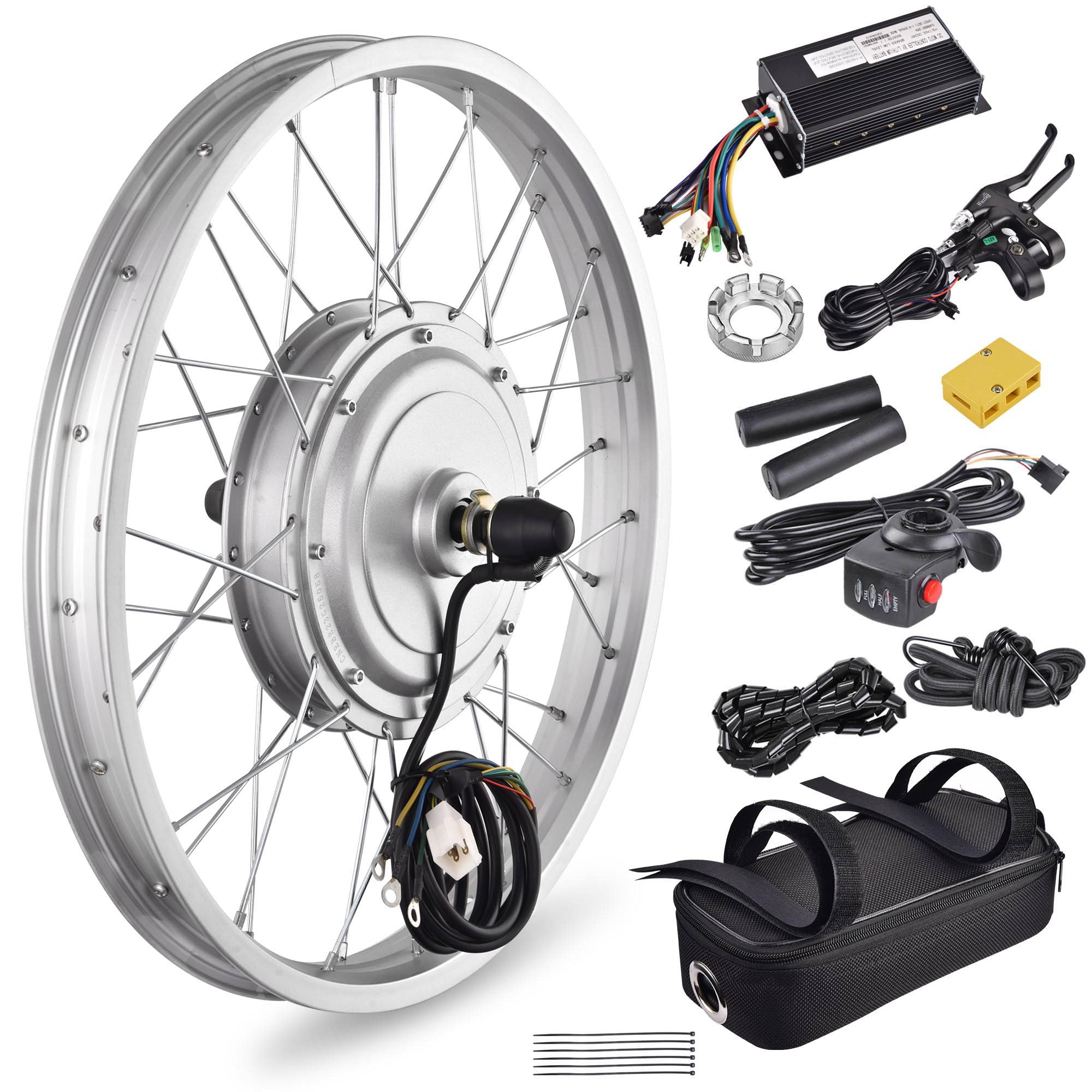 Ebike Kit Bike Wheel Motor Kit Battery Front Motor Ebike Kit Front - Main Image