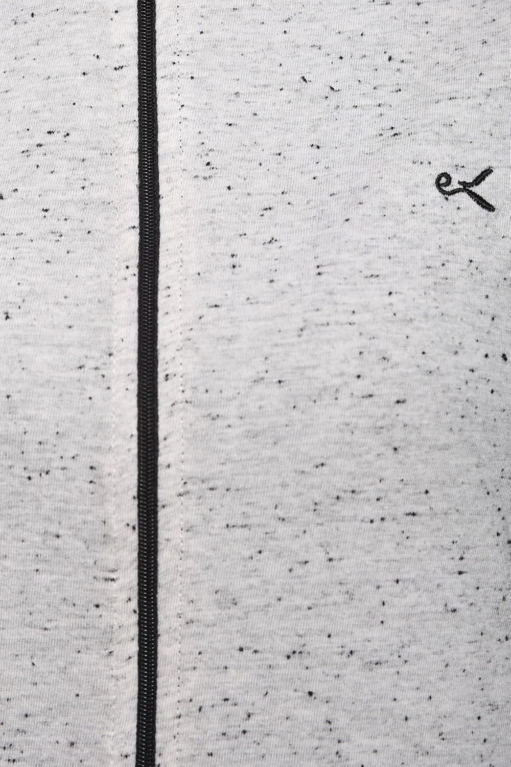 ex10sive women's front zipper cotton blended active wear top and bottom set