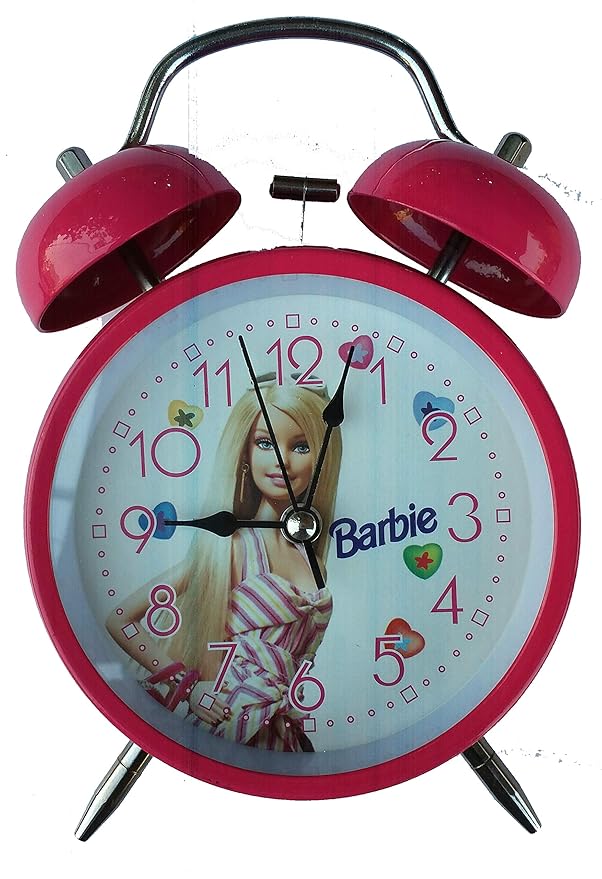 Buy MSGH Cute Cartoon Old Style Twin Bell Alarm Clock with Light