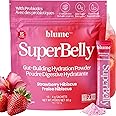 Blume SuperBelly Packets, Sugar-Free, with Apple Cider Vinegar - Strawberry Hibiscus, 15 Sticks - Canadian Brand