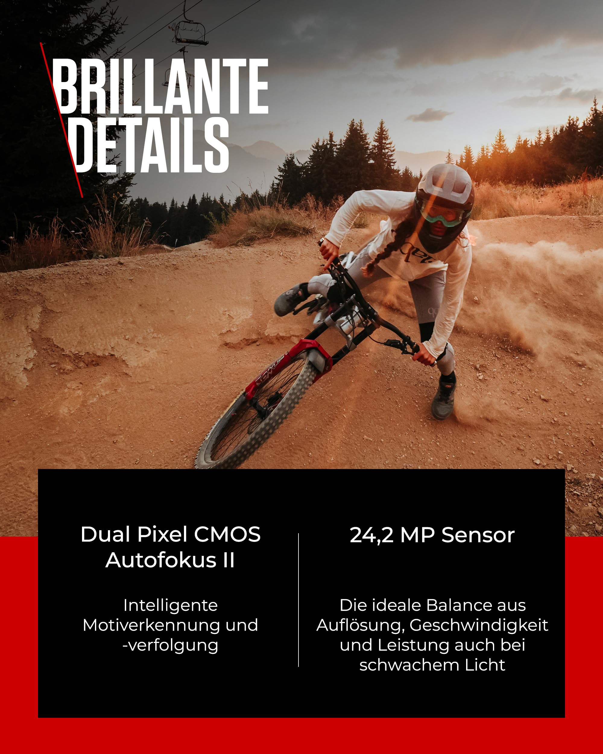 Canon EOS R6 Mark II Systemkamera, Spiegellose Vollformat, 4K Video, 40 Bilder/Sekunde, Wi-Fi, Bluetooth 5