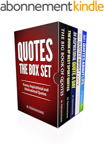 Download Quotes: The Box Set: Funny, Inspirational and motivational quotes (English Edition) PDF