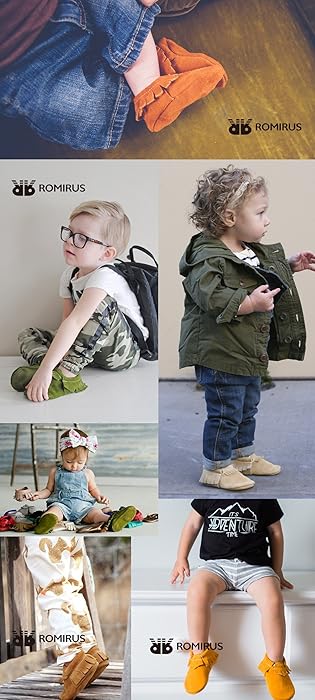 Image 8 - Kuner Baby Boys Girls Tassel Soft Soled Non-Slip Crib Shoes Moccasins First Walkers