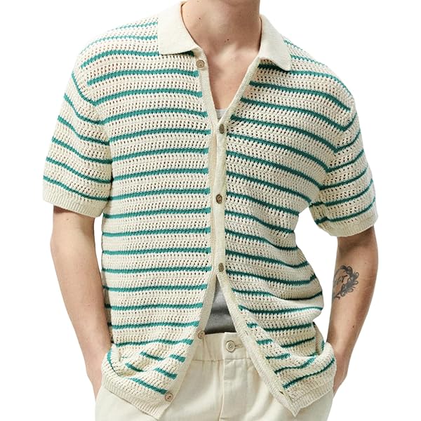 トップス BoTT Button Down Knit Polo 411LvhXYlEL.jpg