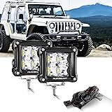 Auxbeam 3in 40W Led Cubes, 4800LM Square Led Light