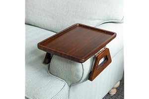 Shamrock Home Couch Arm Table Clip On Tray Sofa Table for Couches. Couch Arm Tray Table, Portable Table, TV Table and Side Ta