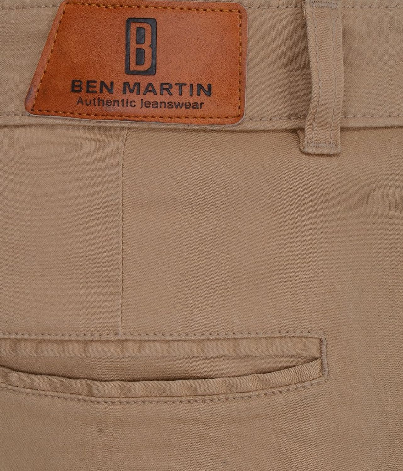 ben martin men's cotton regular fit trousers
