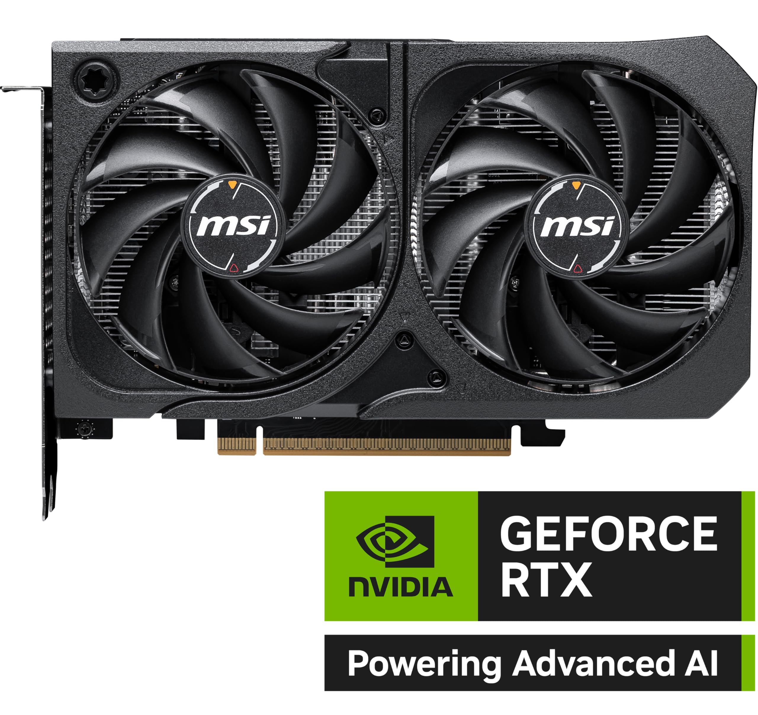 Msi Geforce Rtx 5060 Graphics Card Showcasing Dual Torx Fan 5.0 Cooling System And Compact Design