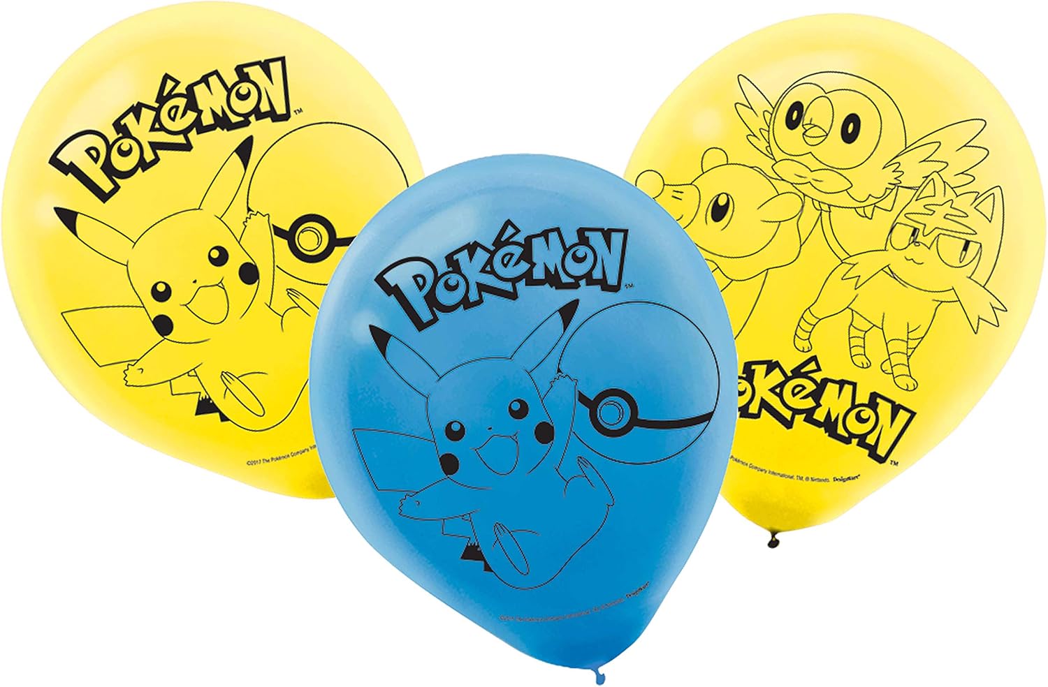 Amazon ポケモン 誕生日パーティー用品 ラテックスバルーン 18個 風船 バルーン おもちゃ