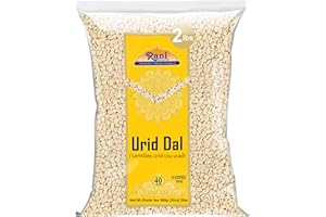 Rani Urid/Urad Dal (Split Matpe Beans Skinless) Indian Lentils 32oz (2lbs) 908g ~ All Natural | Gluten Friendly | Non-GMO | K
