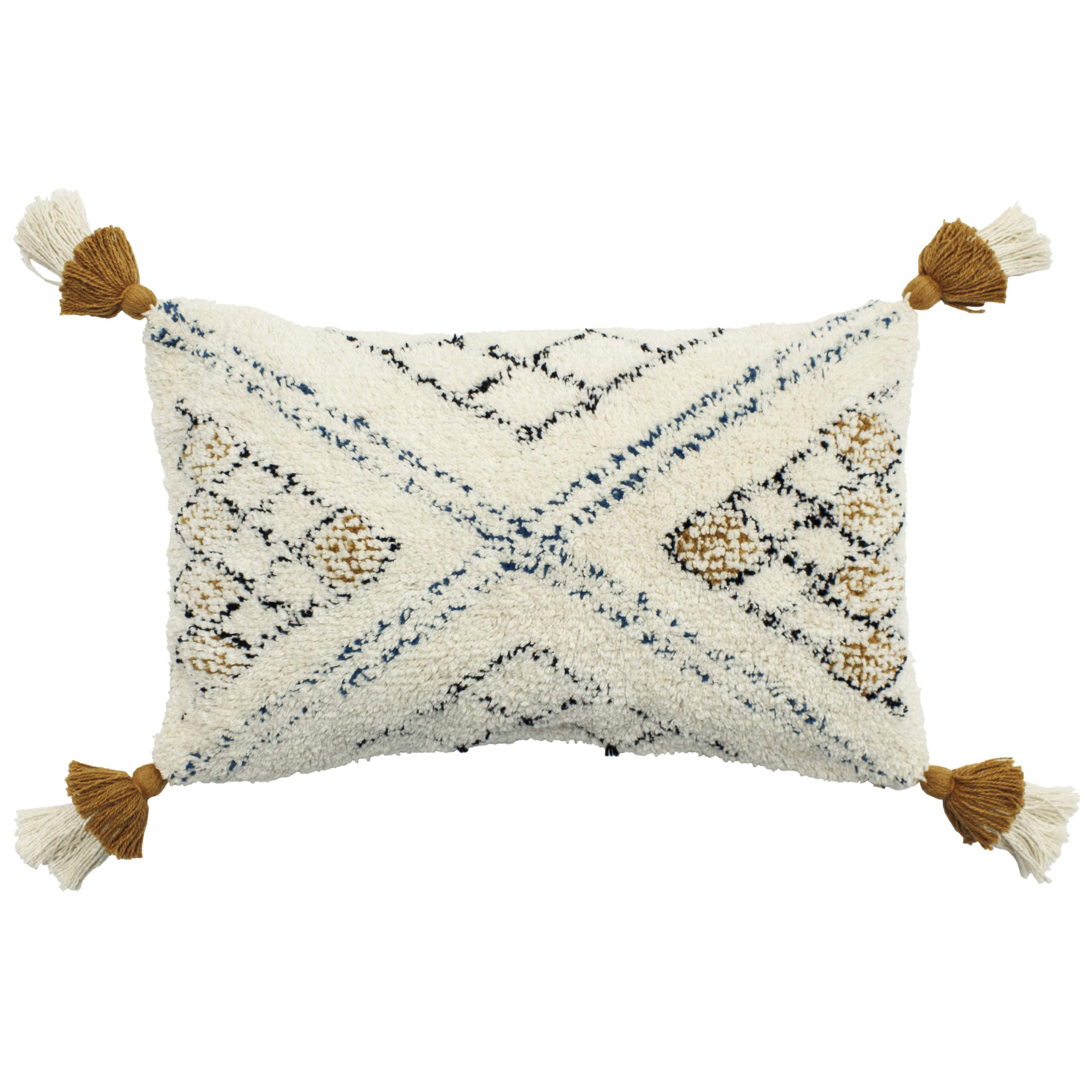 furn. Atlas Polyester Filled Cushion, Ochre, 30 x 50 cm