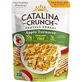 Catalina Crunch Protein Cereal, Apple Turnover, 8 oz Bag (Pack of 1) | No Added Sugar, 10g of Protein, Gluten Free, Excellent Source of Fiber, Breakfast Cereal, Packaging May Vary