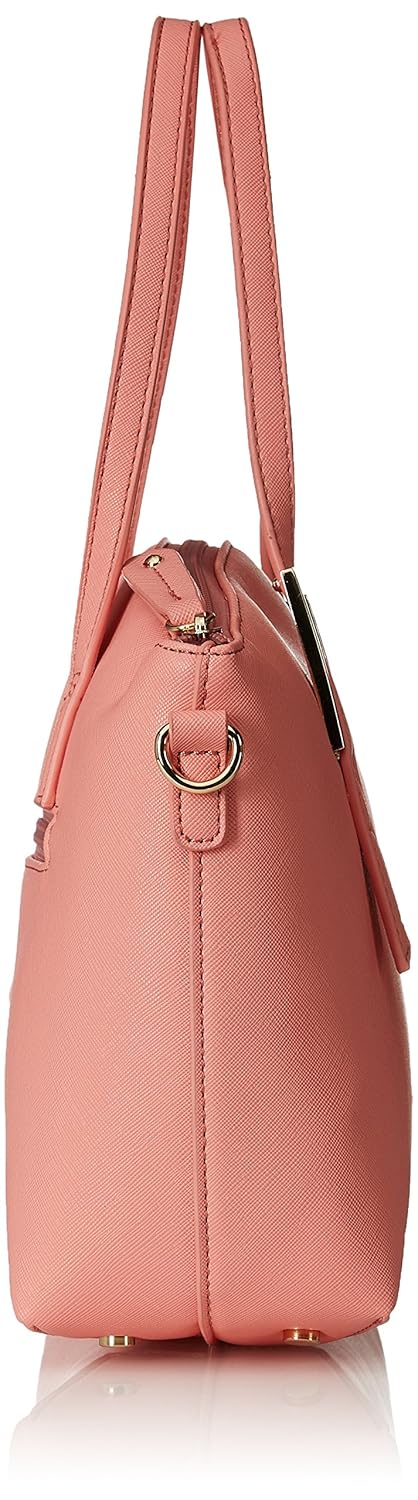 caprese livia women's satchel (pink) ()