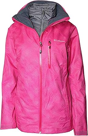 columbia pink winter jacket
