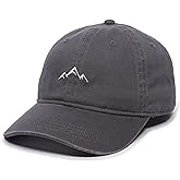 Outdoor Cap -Adult Mountain Dad Hat-Unstructured Soft Cotton