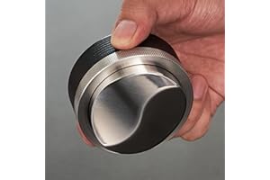 Coosigar 51mm Coffee Distributor,Espresso Distribution Tool, Adjustable Depth Espresso Distributor Fits All 51MM Espresso Portafilter,espresso leveler compatible with Delonghi 51MM Portafilter.(Black)