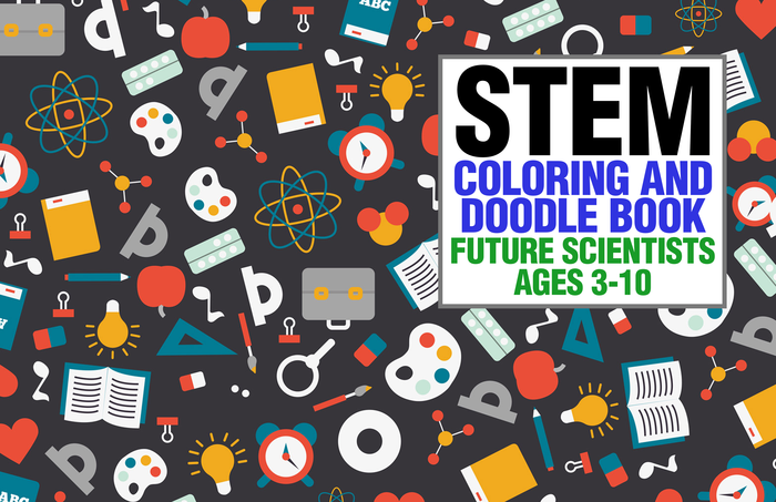 Download Calling All Future Scientists Engineers And Rocket Ship Astronauts Inspire Your Child Now Stem Coloring Book Makes A Wonderful Gift Creatively Color In And Doodle Science Technology Engineering Art And Math Designs There Is Plenty Of Room Inside For