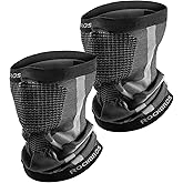 ROCKBROS Neck Gaiter for Men Half Face Mask for Women Breathable Air Hole Design Suit for Ski Snowboard Hunting