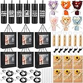 Acellegic 48 Pcs Best Coaches Appreciation Gift for Women Men Thank You Coach Gifts 16 oz Tumbler Crochet Bouquet Birthday Present for Football Volleyball Basketball Baseball Soccer Coach(Classic)