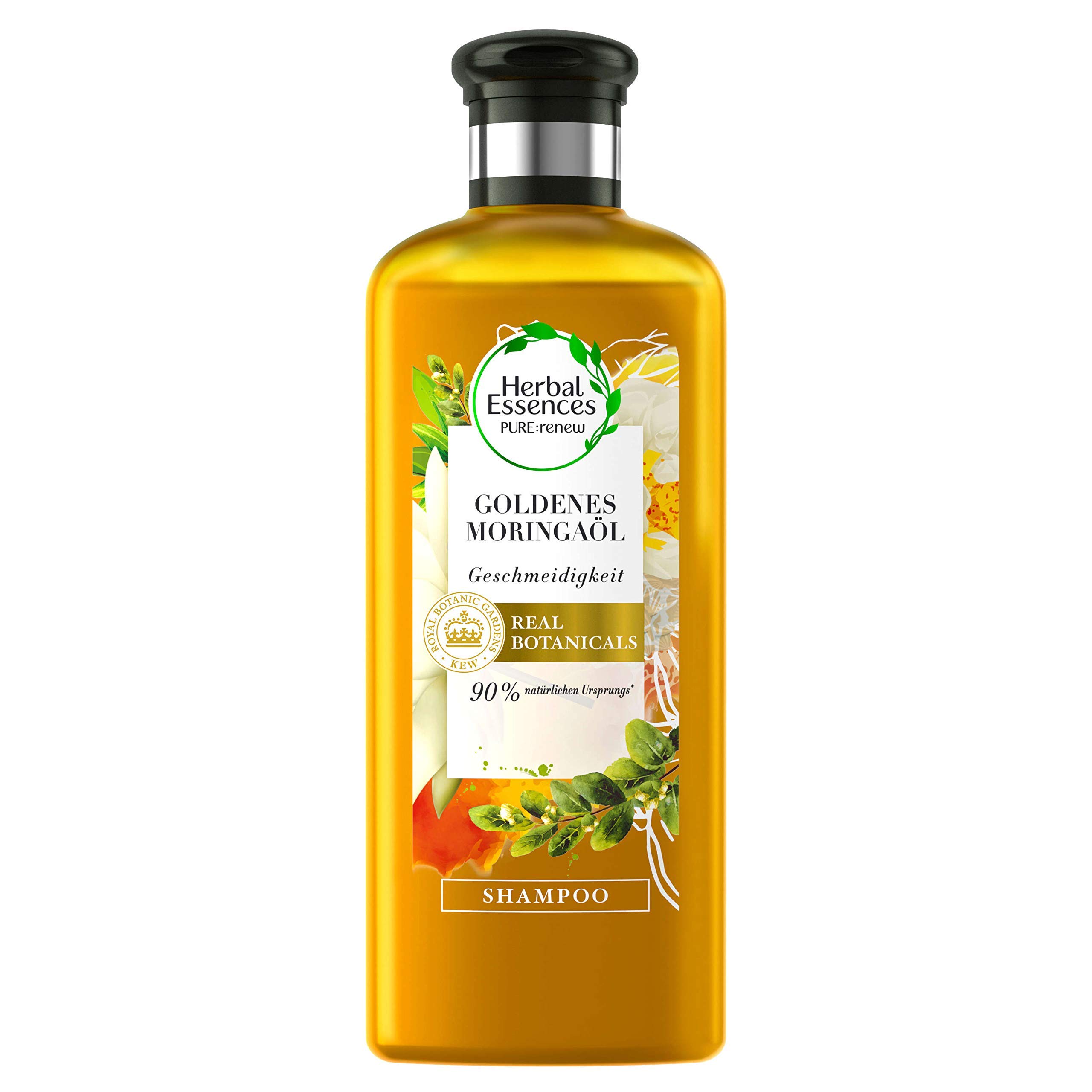 Herbal Essences PURE, renew Golden Moringa Oil suppleness