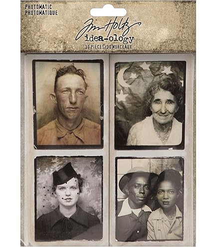 Amazon.com: Tim Holtz, Advantus Found Relatives Vintage Portraits