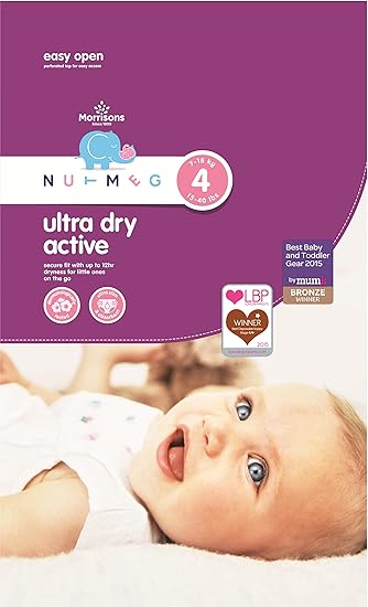 morrisons nappies size 4